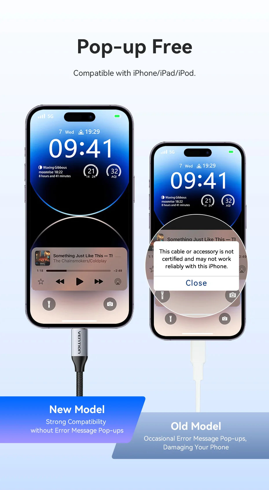 Adapter for iPhone DAC Lightning to 3.5mm Headphone Adapter for iPhone 14 12 Pro max xr Aux Cable Phone Accessories