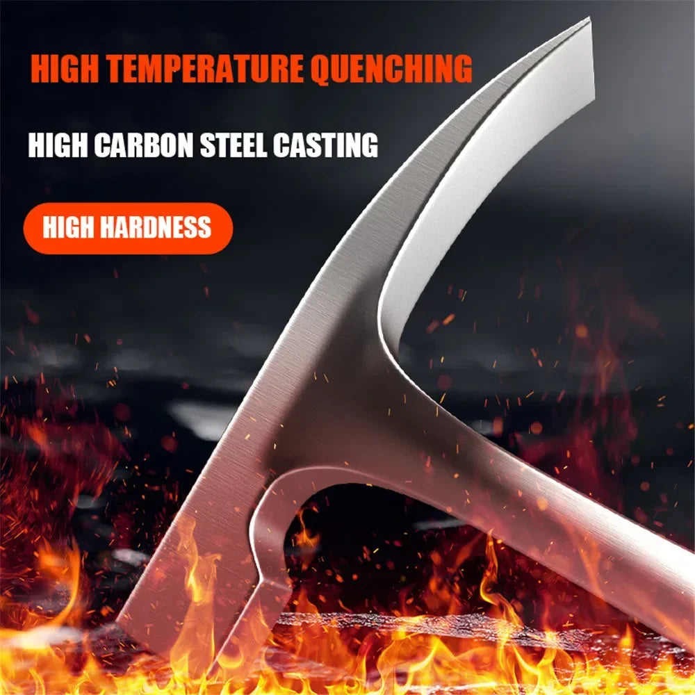 Professional Multifunctional Hand Tool Hammer Camping Hammer High Carbon Steel Geological Hammer Integrated Forging Claw