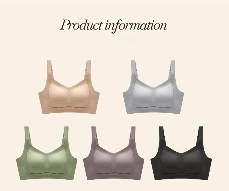 Womens Full Coverage Seamless Wireless Minimizer Bra
