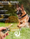 Electric Dog Training Collar Remote Control Rechargeable Dog Bark Collar Waterproof Anti Barking Device For All Size Dog
