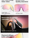 Bicycle Glasses Photochromic / Polarized Lens Bike Sunglasses UV400 Sun Protection MTB Road Cycling Goggle Eyewear
