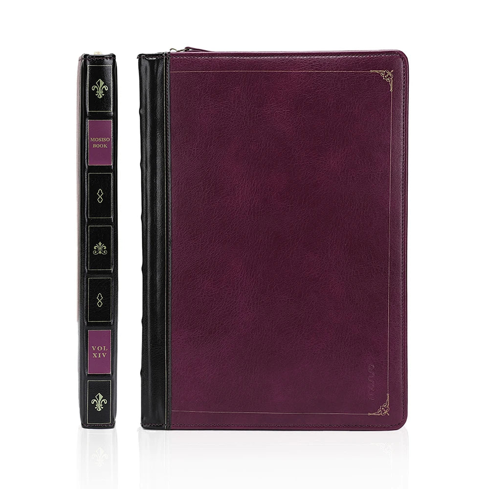 PU Leather Laptop Sleeve for MacBook Air Pro 13 14 15 16 inch M4 M3 M2 M1 A3113 A2681 A2337 A2338 A3112 A3114 A3403 Vintage Cove
