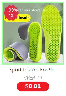 1Pair Height Increase Insole for Feet Sports Air Insoles Comfort Plantar Fasciitis Shoes Inserts Shock Absorbing Shoe Pads