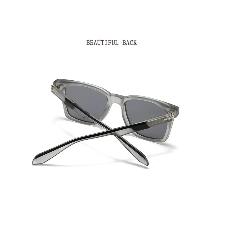 Square Vintage Sunglasses With UV400 Protection