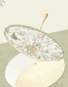 Large Wind-Resistant Umbrella Folding Sunshade UV-Proof Sun Umbrella Double Rain or Shine Dual Use 6 Bone