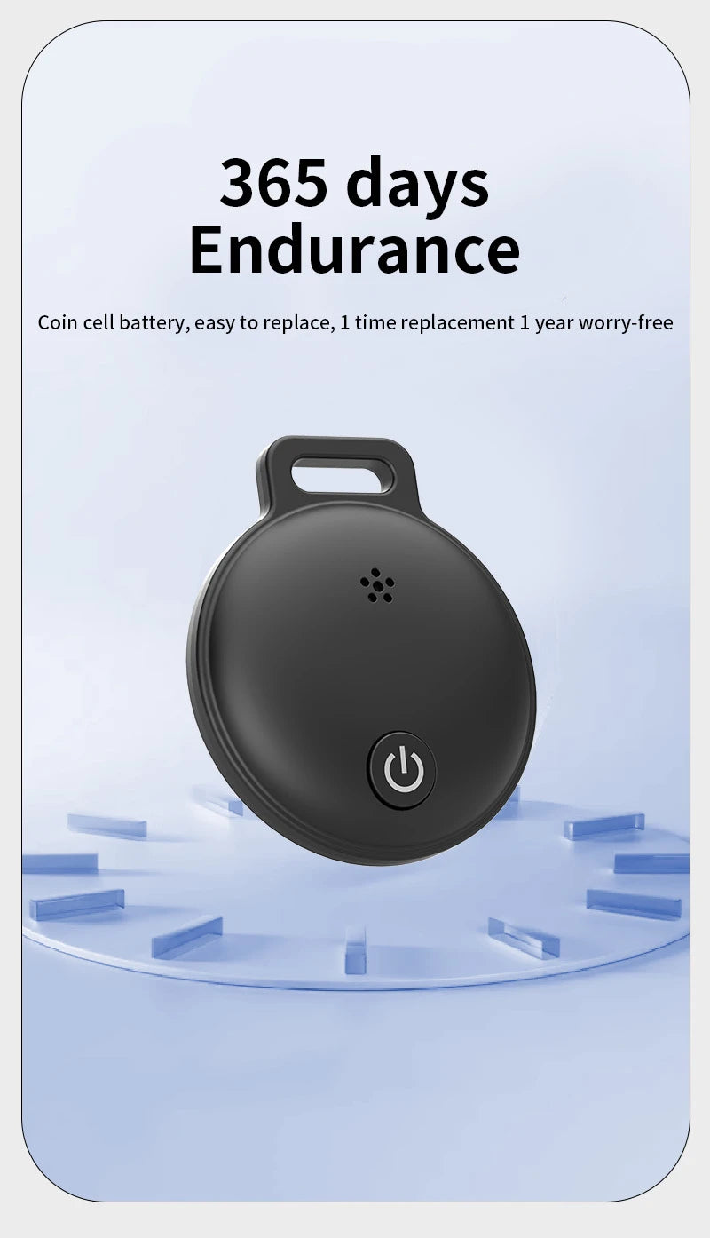 Mini Global Position Systm Tracker Works With iOS Find My APP MFI Smart Tag Key Finder Anti Lost Global Locator For Wallet Car Luggage Pet