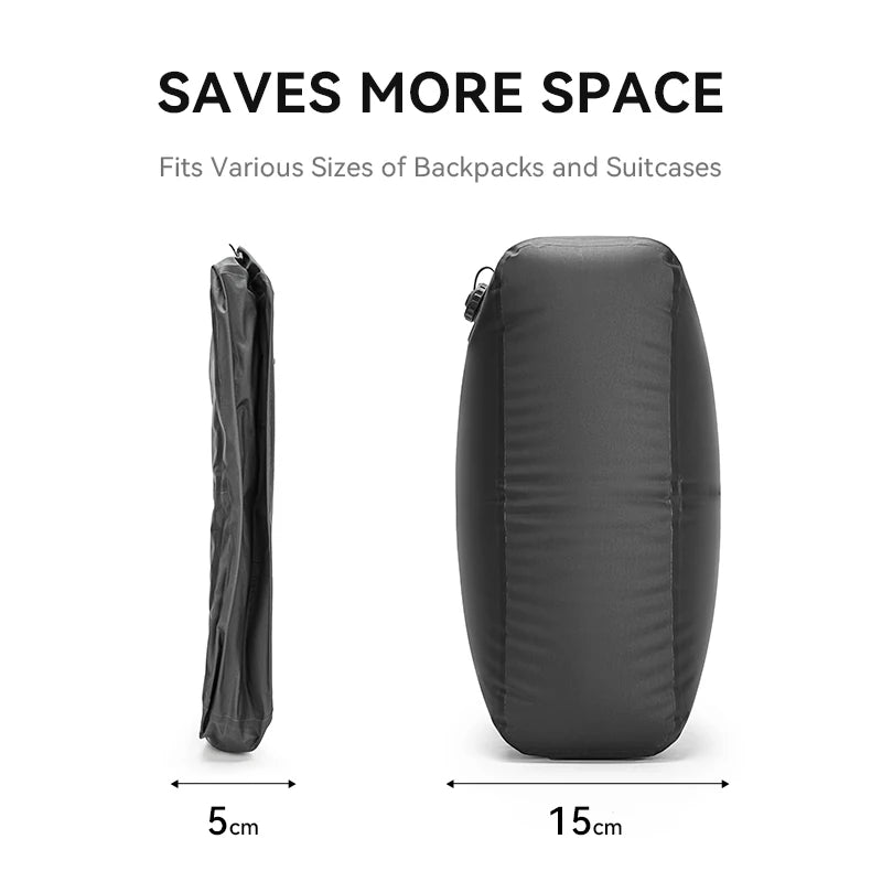 Automatic Vacuum Storage Bag for Clothes Travel Space Saver Compression Bag for Jackets Waterproof Clothing Organizer