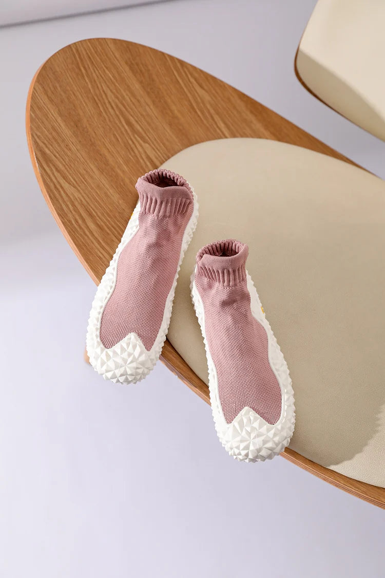 Women's silent soft sole cushioned shoes Squat silent hard pull fitness shoes casual shoes