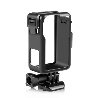 for DJI Osmo Action 4 / 3 Vertical Plastic Protective Frame Cage with Cold Shoes