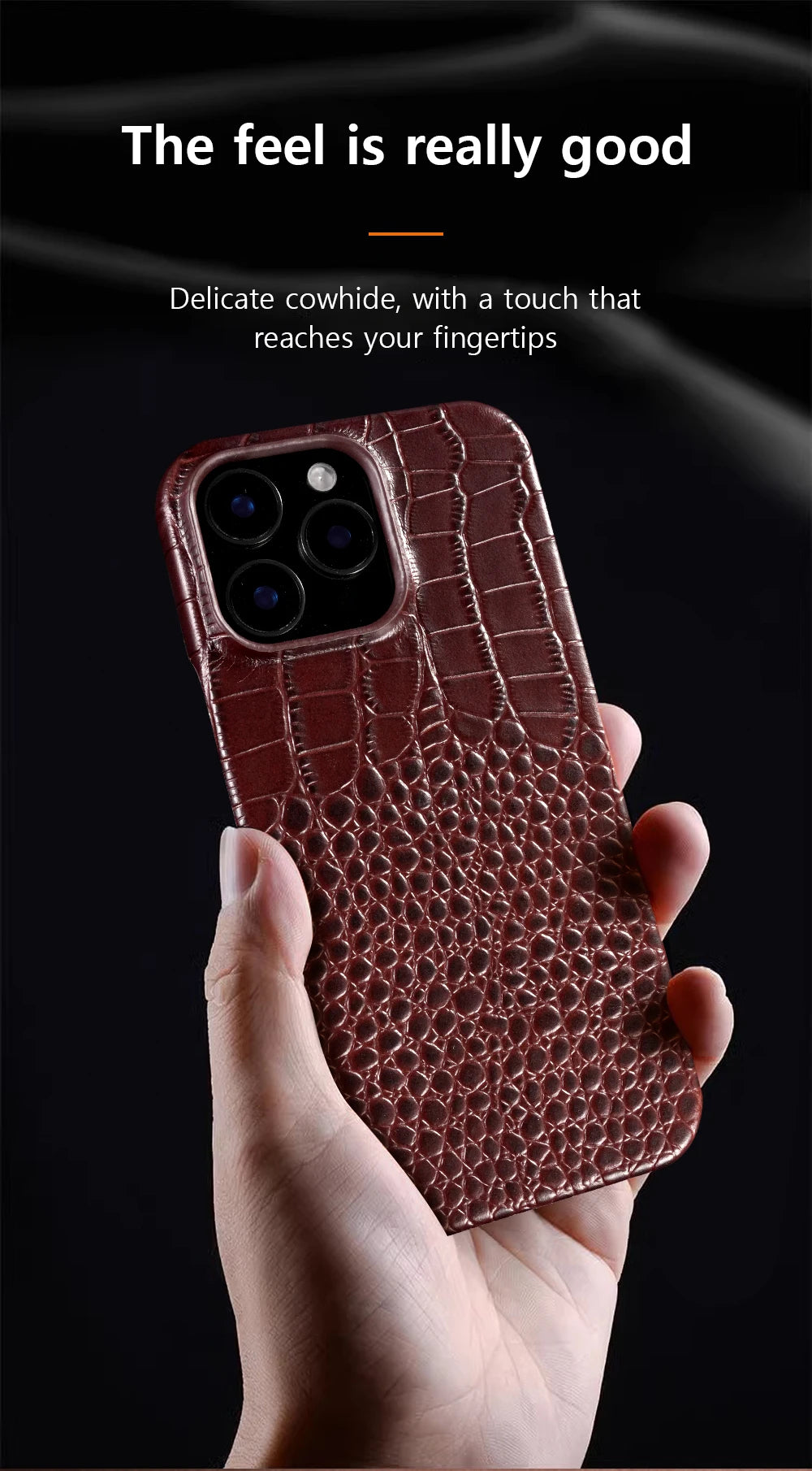 for Magsafe Case for iPhone 15 16 Pro Max Promax 16Pro 15Pro Natural Cowhide Leather  Protector Luxury Phone Back Cover