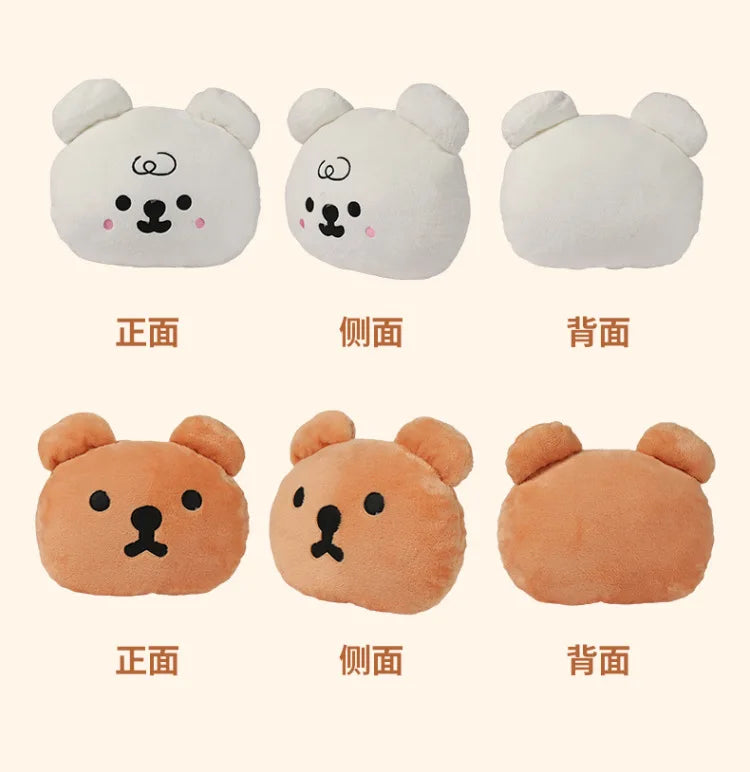 Cute Cartoon Bear Plush Stuffed Doll Cushion Toy
