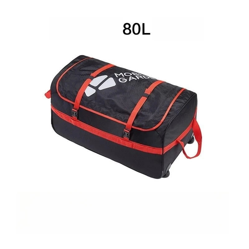 80/110L Large Capacity Folding Tug Bag Outdoor Camping Travel Suitcase Picnic Food Storage Bag Camping Equipment Storage Box