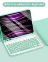 For iPad Keyboard Case For iPad 2024 iPad Air 11-in 13-in M2 Pro 11-in 13-in M4 Pro 11 12.9 10.2 9/8/7th 10.5 9.7 Air 3 2 Case