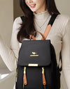 Zipper Oxford Fashion Women's Backpack Versatile Commuting Large Capacity Soft Female Back Pack