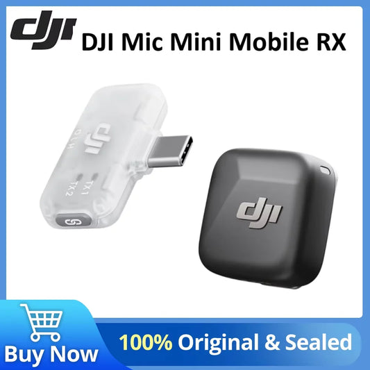 Compact Wireless Lavalier Microphone Mobile Version with Noise Reduction and High Quality Audio