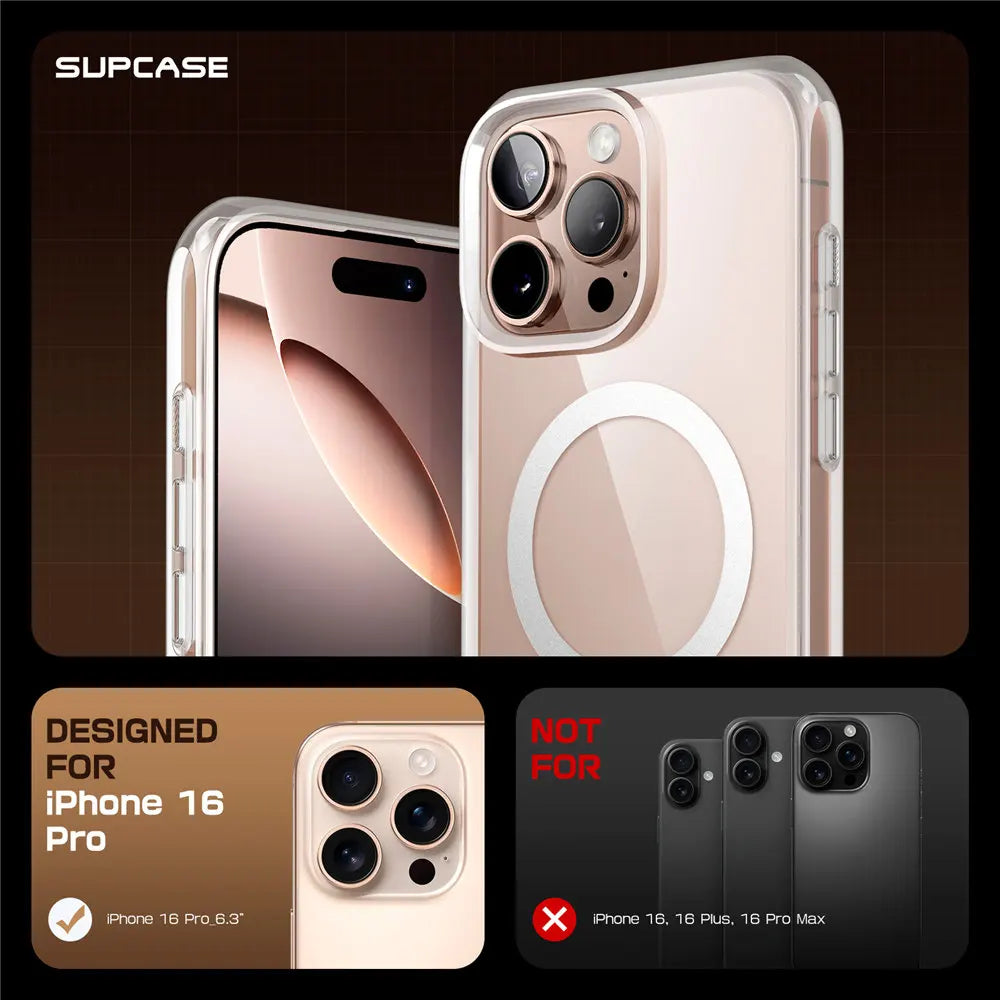 For iPhone 16 Pro Case with Camera Control Capture Button UB Mag Series Slim Protective  MagSafe Phone Case