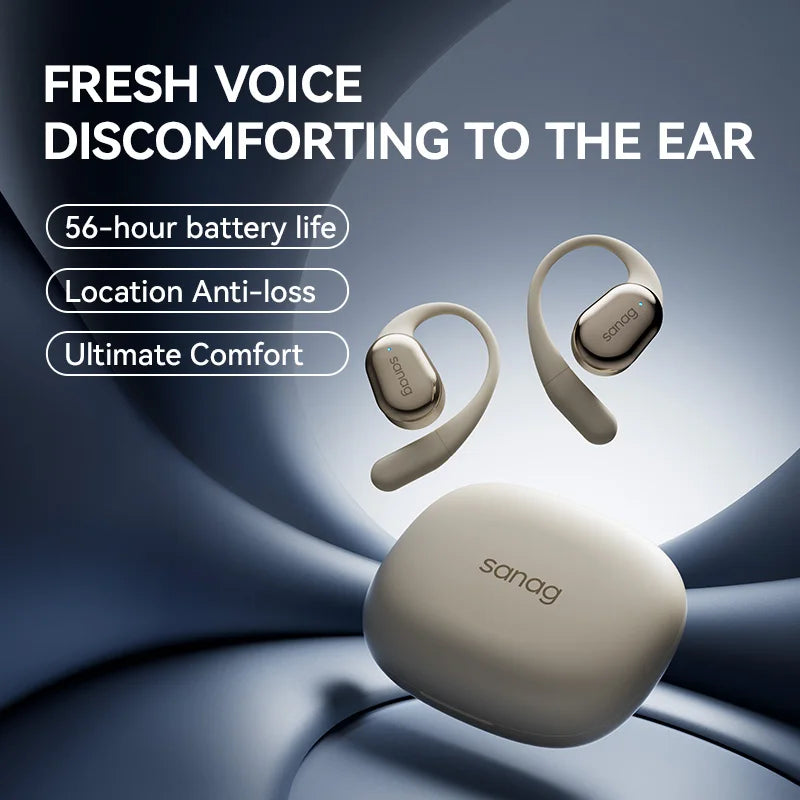 C16S Open Ear OWS Earphones Bluetooth 5.4 Wireless Headphones HiFi Sound Headset APP Control Choice Sports TWS Ear buds