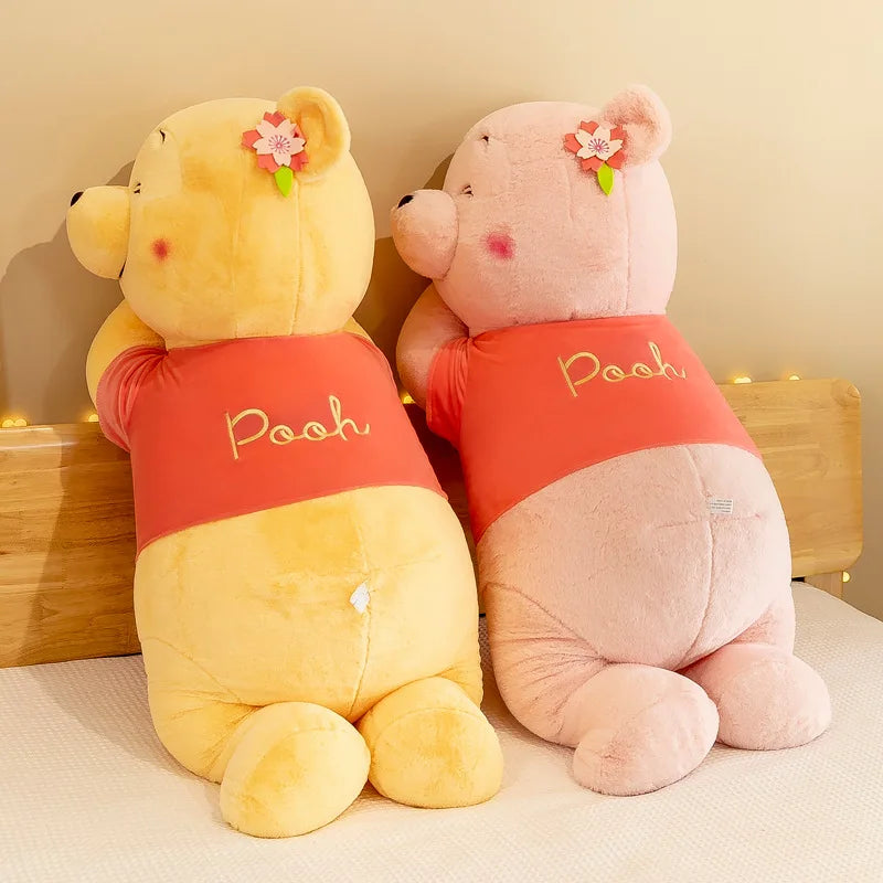 Winnie Bear Plush Stuffed Animal Soft Cartoon Pillow