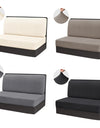 2pcs/set Rv Dinette Cushion Covers Stretch Jacquard Camper Seat Cover Dining Sofa Cover Removable for Rv Camper Car Bench Seats