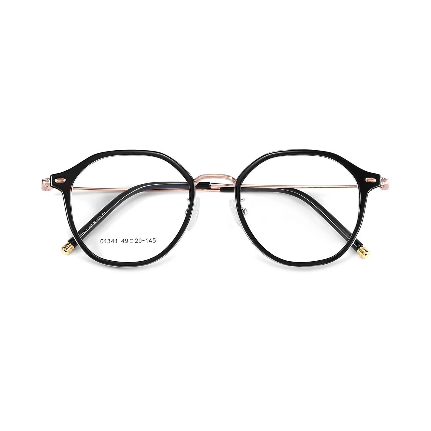 SANGCOO Ultra-light Fashion Flexible TR90 Eyewear Men Retro Round Decorative Optical Prescription Eyeglasses Frame WomenG01341