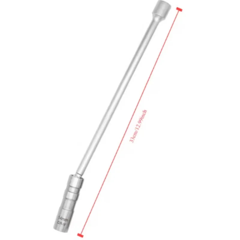 14mm 16mm Spark Plug Removal Tool Wrench  Sleeve 3/8-Inch 12-Point Swivel Candle Key 16mm Pull Out Spark Plugs