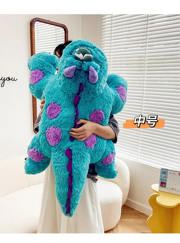 140cm Disney Large James P. Sullivan Stuffed Toys Monsters Plush Dolls  Anime Soft Pillow Room Deco Kawaii Pillow Hugs Kid Gifts