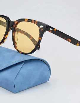 Luxury Vintage Sunglasses men High Quality Eyewear Acetate Retro Sunglasses Night Vision Goggles