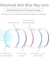 Presbyopic Glasses Man Blue Light Reading Glasses Men Metal Square Glasses