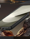 for Z Flip 6 Case with Kickstand Belt-Clip Hinge Protection Cover Screen Protector Military Grade Shockproof Phone Case