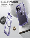 For iPhone 14 Pro Case 6.1" (2022 Release) UB Edge Mag Slim Frame Clear Protective Case with Built-in Screen Protector
