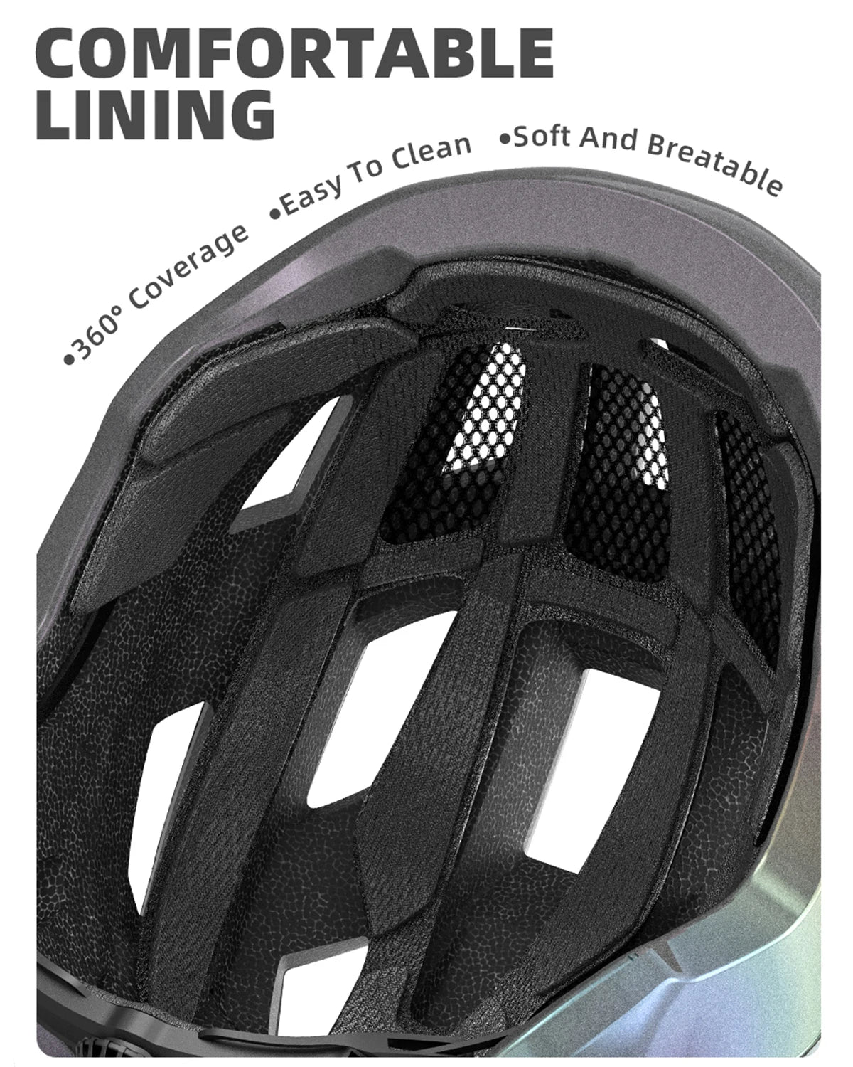 Lightweight Road Bicycle Helmet for Men Women with  Chin Buckle Cycling Scooter MTB Bike Helmets