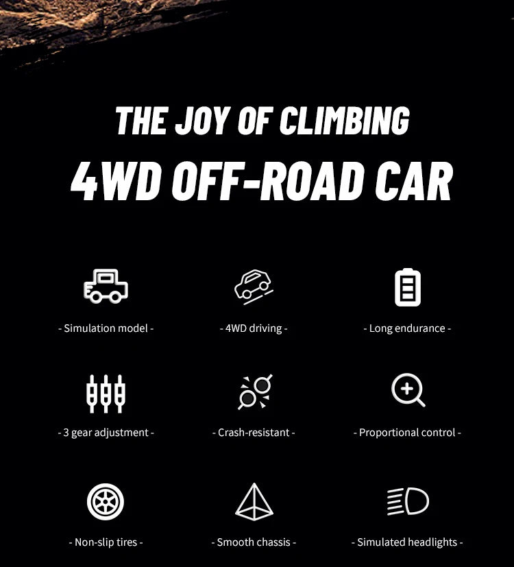 2.4G 4WD Remote Control Off Road Pickup Truck