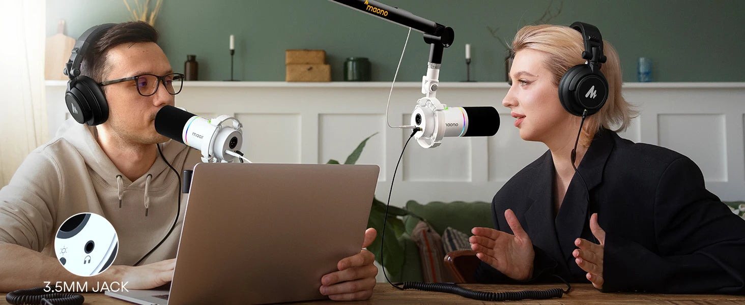 XLR\USB Dynamic Microphone For Gaming Recording Streaming Youtube Metal Mic With Software Tap-to-Mute Gain Knob PD200X