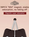 Original Leather for Magsafe Case for iPhone 14 Pro 14Pro Magnetic Cover with Tempered Glass Screen Protector