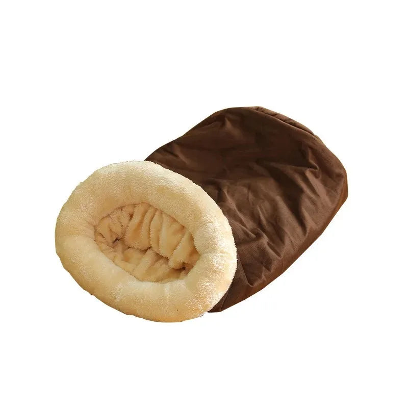 Corduroy Pet Bed House for Cats and Small Dogs