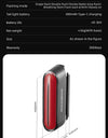 Bicycle Taillight Magnetic Install 400mAH Type-C IPX6 Waterproof  Smart Brake Sensing Rear Light MTB Road Cycling Light