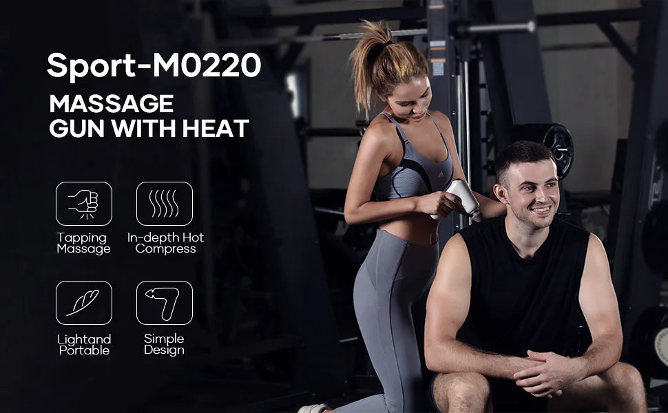 Breo Lucky 7 Massager  with Heat Muscle Low Noise Type-C