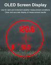 OLED Red Display Laser Rangefinder for Hunting 1200 2000Yard With 7x Amplification Long Distance Meter Outdoor
