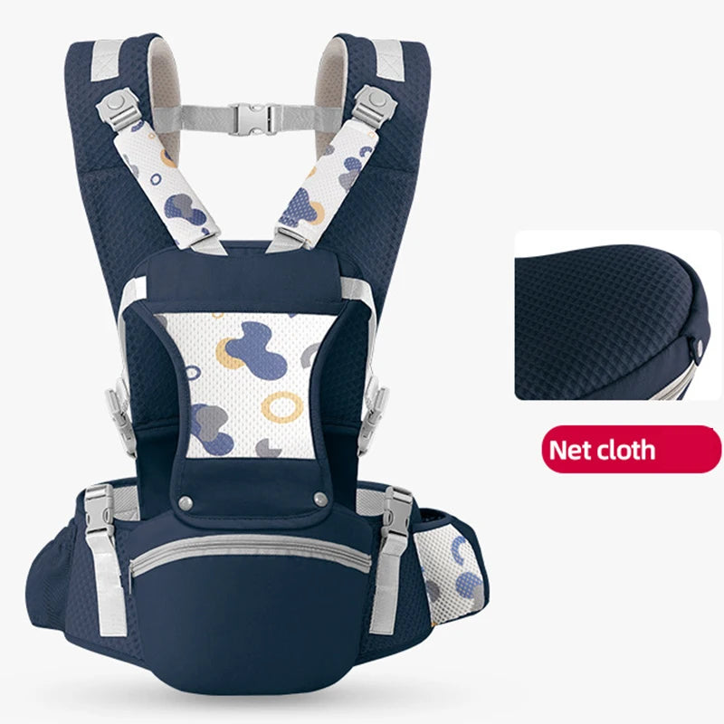 Ergonomic  Carrier Backpack   Hipseat Carrier Front Facing Ergonomic Kangaroo  Wrap Sli