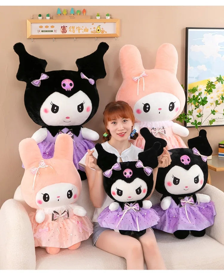 Cute Butterfly Dress Character Plush Stuffed Doll Toy
