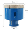 Dry Diamond Drilling Core Ceramic Tile Hole Saw Cutter Granite Marble Drill Bits Tiles Crowns with M14 Thread Opener
