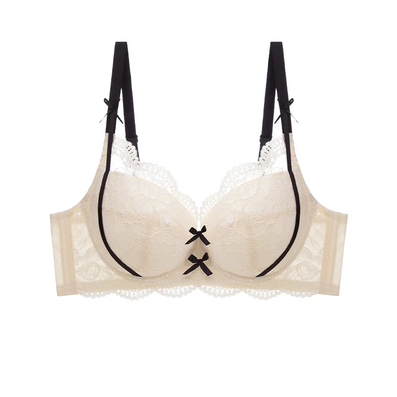 Womens Lace Minimizer Underwire Push Up Bra