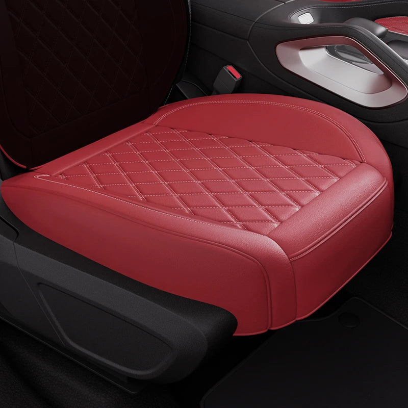 Leather Car Seat Covers Universal PU Cars Seat Cushion Cover Automobiles Seat Protector Waterproof Car Chair Pad Mat