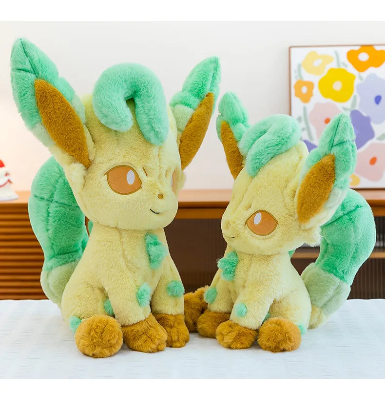 Kawaii Pokemon Stuffed Doll Set of Eevee Evolution Family Flareon Jolteon Vaporeon Espeon Umbreon Glaceon Sylveon for Anime Kids