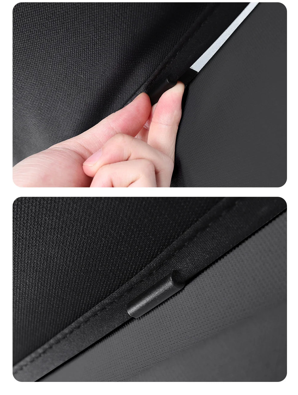 Graphene Honeycomb Sunshade Set for Tesla Model 3 Highland and Model Y Juniper 2025 2026