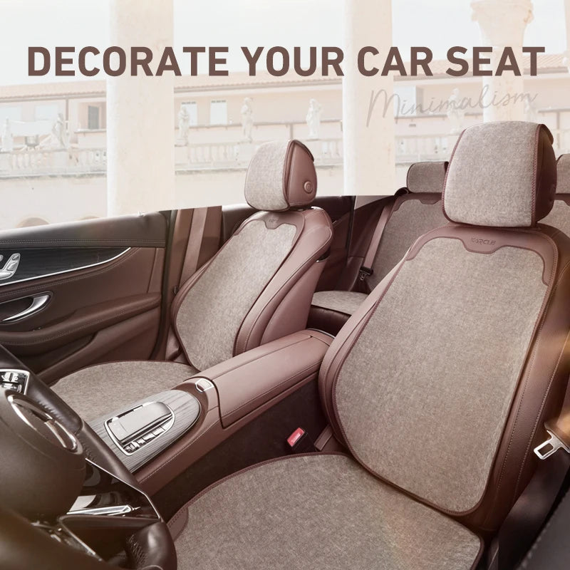Winter Car Seat Cover Chenille Soft Warm Car Seat Cushion Universal Plush Interior Protector Mat Auto Seats Cover Accessories