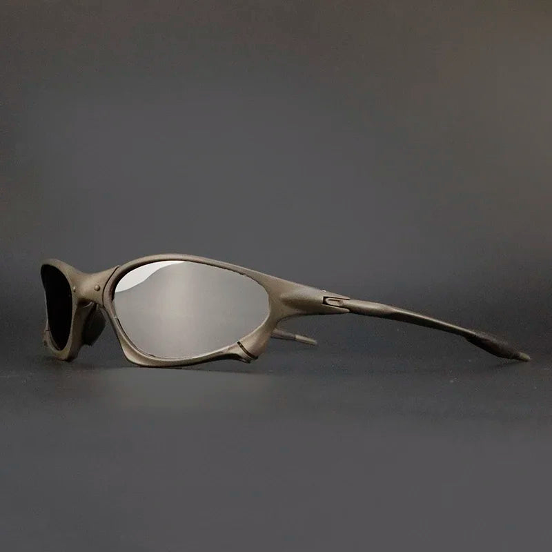 Polarized Metal Cycling Sunglasses UV400 Riding Eyewear