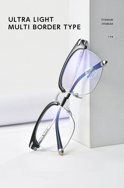 HONGMEI Ultra-light Myopia Prescription Glasses Optica Eyeglasses Hyperopia Reading High Quality Large Frame Square Retro Custom