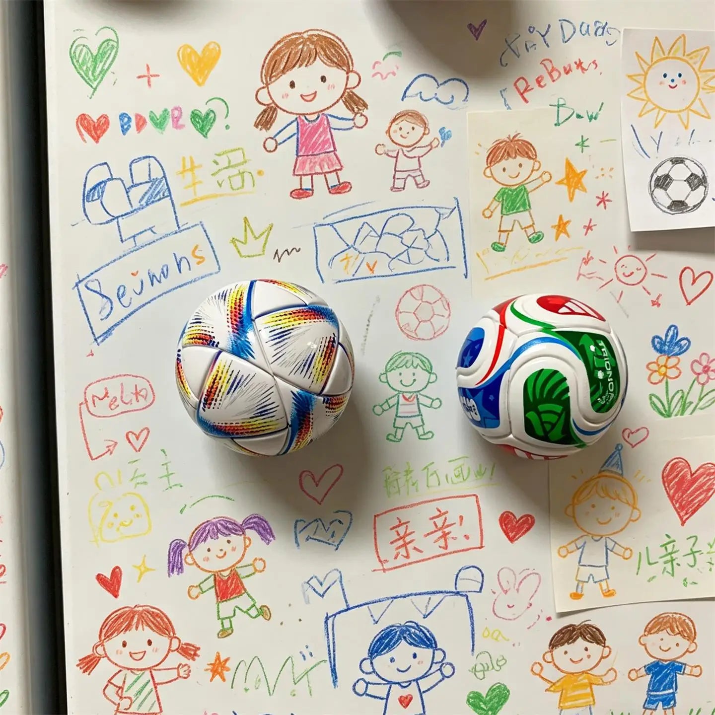 2026 Soccer 3D Fridge Magnet International Flag Football Fan Souvenir