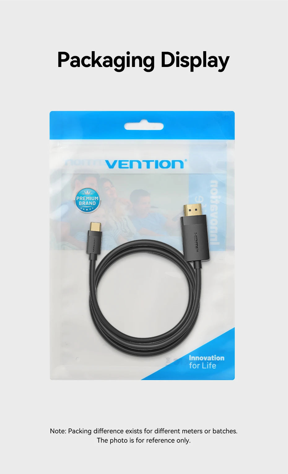 USB C to HDMI 4K USB Type C to HDMI Cable for Tablet Laptop TV Macbook Pro iPad Pro Samsung Galaxy Xiaomi USB C Cable